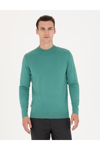 Pierre Cardin Erkek Mint Triko Kazak 50270049-vr090 Mint Yeşili