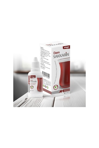 Dam Sakkarin Sıvı Tatlandırıcı 30 ML