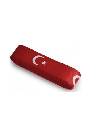 Benim Marifetlerim - Ay Yıldız Baskılı Kurdele 4 Cm 10 Metre 1