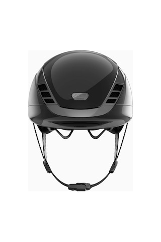 Horze Pikeur Airluxe Chrome Hafif Ve Güvenli Binicilik Kaskı Siyah Parlak