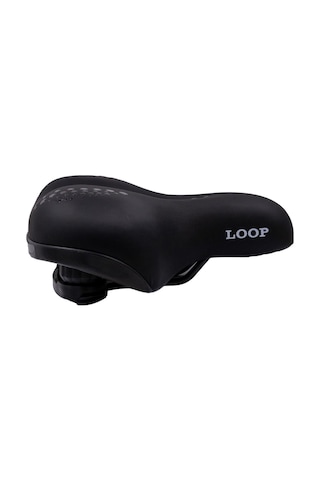Loop Zy-9357-b Sele 255x205mm 610gr Yetişkin Mtb Geniş Bisiklet Selesi 24-26-29 Jant Uyumlu Siyah