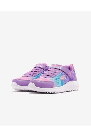 Skechers Bounder Büyük Kız Çocuk Mor Spor Ayakkabı 303452l Lvmt Mor