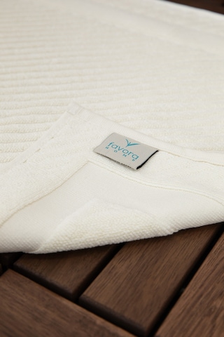 Leoline %100 Pamuk Premium Ayak Havlusu - Krem