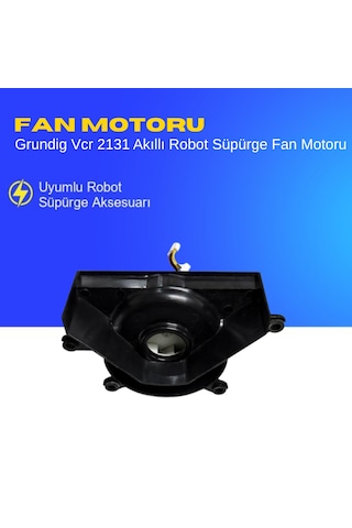 Grundig Vcr 2131 Akıllı Robot Süpürge Fan Motoru Aksesuarları Yedek Parça