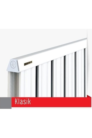 Alüminyum Panel Radyatör Klasik 600x6 Dilim Ral 9010 Radyatör