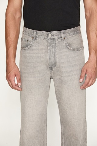 Grımelange Grimelange Carpe Erkek Straight Fit Gri Jeans Gri - Haki