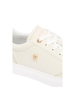 Tommy Hilfiger Th Chic Cupsole Kadın Bej Sneaker-13193 Bej