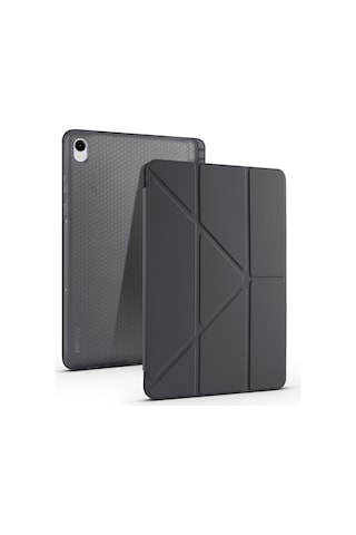 Samsung Galaxy Uyumlu Tab S11 Kılıf Tri Folding Kalem Bölmeli Standlı Kılıf Arka Kapak