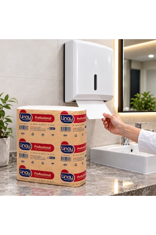 Ekstra Z Katlama Dispenser Kağıt Havlu 2 Katlı 200 Yaprak X 12 Paket