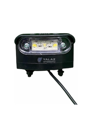 24v Plaka Lambası Ledli Tırsan Dorse Siyah