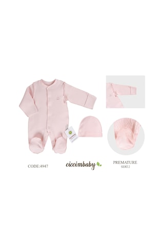 Ciccim Baby Prematüre Tulum 4947 Pembe 001