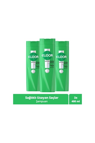 Superblend Saç Bakım Şampuanı Sağlıklı Uzayan Saçlar Biotin Argan Yağı Arjinin 400 Ml X3 Tüm Saç Tipleri