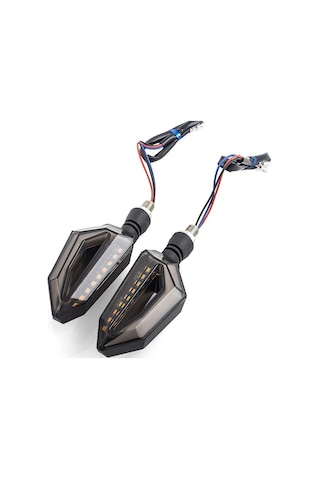 Motosiklet Amerikan Park Modüllü Yeni Nesil Led Sinyal takım 06