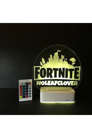 Sevgiliye Hediye Fortnite Masaüstü 3D Led Lamba