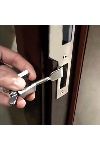Yaozixa Ev Otel Güvenlik Kilidi - Evcilik Ve Seyahatlerde Kilitlenme Sağlar, Kolay Kullanım, Dayanıklı Malzeme İle Yapıldı