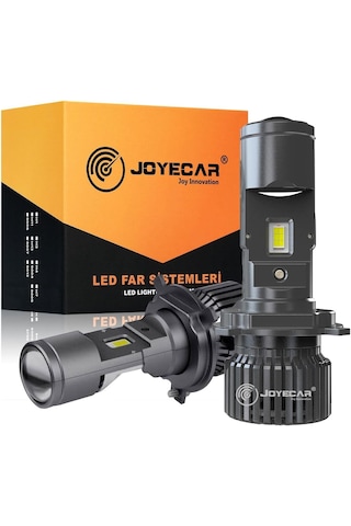 Joyecar Led Ampul H7 Beyaz Dipsiz Ampul Ve Cam Suyu