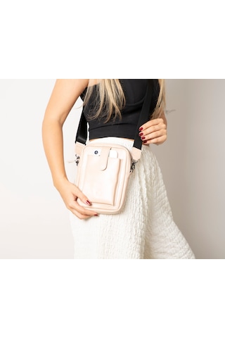 Bloominbag Bloombag Blush Hakiki Deri Crossbody Çanta Pembe