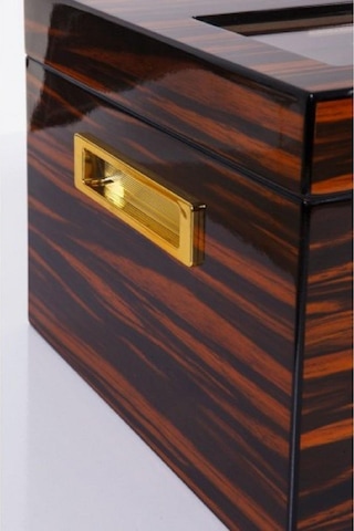 Parmida Humidor / Puro Saklama Kutusu Kahverengi 0151