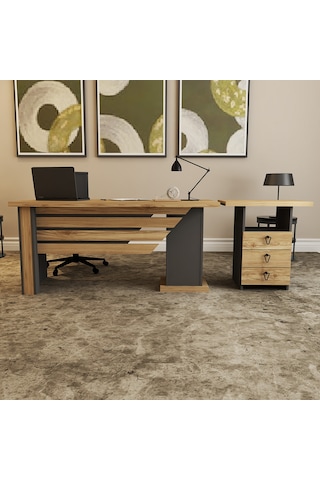 Kalender Dekor Ophira-1-3 Ofis Büro Masası Takımı Oph04