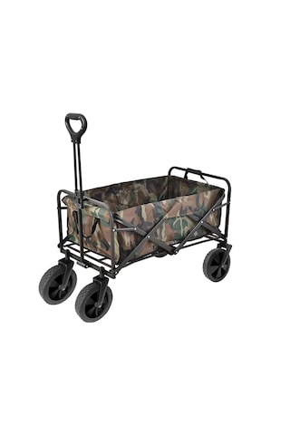 Katlanır Küçük Piknik Tatil Kamp Arabası Frenli, Geniş Tekerlek