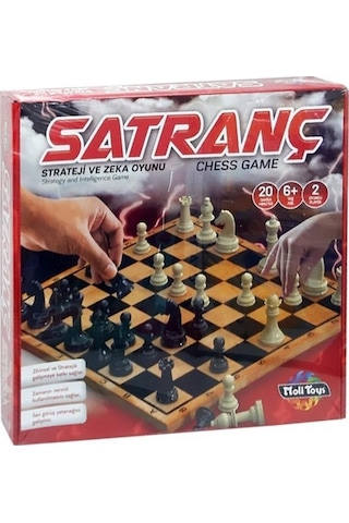 Moli Toys Ahşap Satranç Ve Zeka Oyunu
