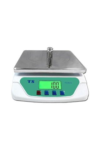 Ts-500 Dijital Terazi - Lcd Ekran, Dara Alma, Sayım Fonksiyonlu, Yüksek Hassasiyetli Tartım Cihazı