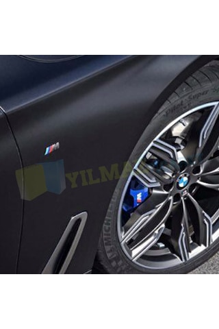 Bmw M Logo Kaliper Oto Sticker Yapıştırma Çıkartma Etiket 6 Adet