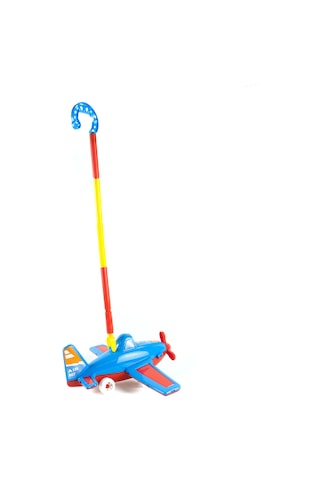 Oyuncak Uçak Sopalı Sevimli Uçak 30 Cm