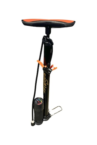 Xbyc 9661 Göstergeli Ayaklı Bisiklet Pompa 150psı Yüksek Basınçlı Top-havuz-motosiklet Pompası