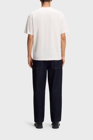 Hugo Erkek T Shirt 50546716 102 Beyaz Beyaz