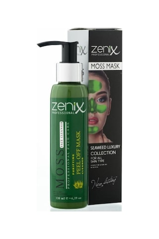 Zenix Soyulan Yüz Maskesi Pompalı Yeşil 130 ML