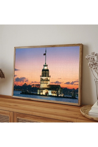 Ks Games 500 Parça Kız Kulesi Günbatımı İstanbul Puzzle - 20059