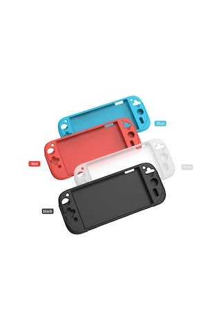Nintendo Switch 2 İçin Esnek Silikon Kılıf Tam Gövde Korumalı 4 Renk Seçenekli Dobe Tns-3158 - Beyaz