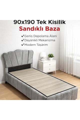 Tek Kişilik Profil Baza Başlık 90x190 Ölçüsünde 90 x 190 CM