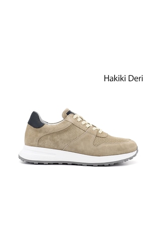 Gönderi(R) Gönderi R Erkek Kum Nubuk Bağcıklı Hakiki Deri Comfort Sneaker Ddma80338312