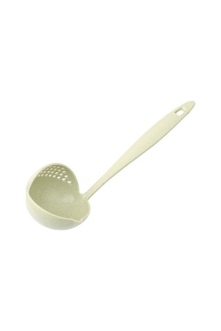 Fosenze Eşsiz Yeşil Çorba Kaşığı - Geri Kullanılabilir, Çevre Dost Malzeme, Asa Desenli Ve Filtre Özelliği İle Dayanıklı Pembe