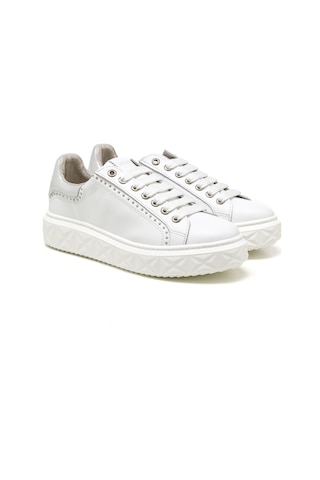 Sneaker Günlük Kadın Mar-25y-209-8888 John May Beyaz-metalik Gümüş Beyaz