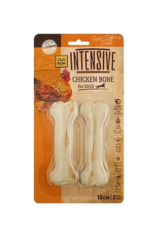 Delibon Intensive Gurme Tavuklu Kemik Köpek Ödülü 12 Cm 2 Adet 148-30063.02