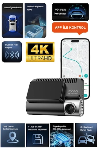 70mai Dash Cam 4k A800se