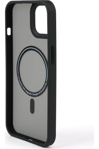 Apple Uyumlu iPhone 15 Pro Mat Rengi Magsafe Destekli Koruyucu Lüks Kılıf Kapak Silikon Ark