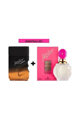 Jagler Hero Erkek Parfm EDT 90 ML + Classic Kadın Parfüm EDT 60 ML