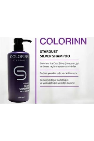 Colorinn Stardust Silver Şampuan 500 ML