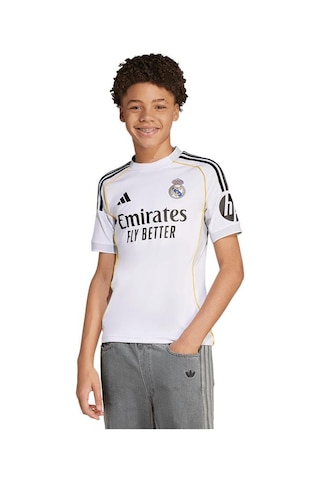 Adidas Çocuk Beyaz Forma Real H Jsy Y Jn8887 Beyaz