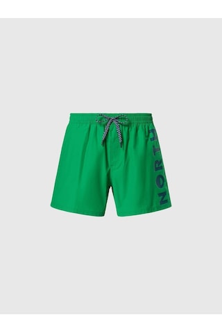 North Sails Basic Volley Cepli Erkek Deniz Şortu 36cm-33373 Yeşil