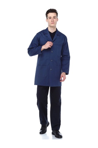 Erkek Lacivert Gabardin Önlük Lacivert