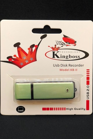 Newdaki 16 Gb Flash Belllek Şeklinde Mini Ses Kayıt Cihazı