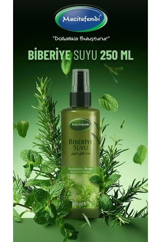 Mecitefendi Doğal Mecitefendi Doğal Biberiye Suyu 250 Ml Sprey Şişe