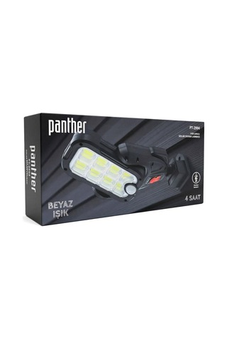 Panther Pt-2994 Güneş Panelli Sensörlü Sokak Lambası Diğer