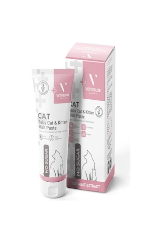 Vetdeluxe Babycat Kitten Malte Tüy Yumağı Önleyici Yavru Hamile ve Emziren 100 G