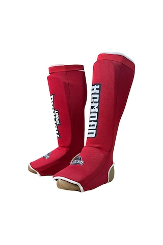 Komodo Sport Kick Boks & Muay Thai Bez Kaval Ayaküstü Koruyucu Kb Kırmızı